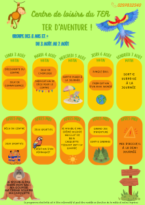 Programme des 8 ans et  sem 1